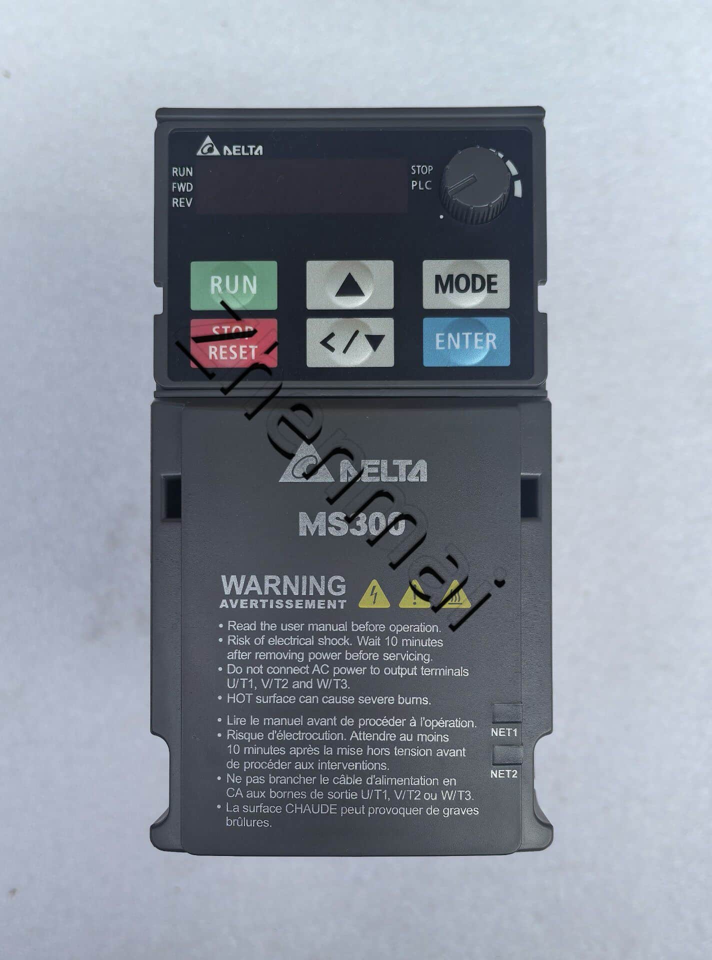 Tiontairí minicíochta 100% bunaidh agus fíor Delta 380V 0.75KW VFD2A7MS43ANSAAF Drive Servo Motor