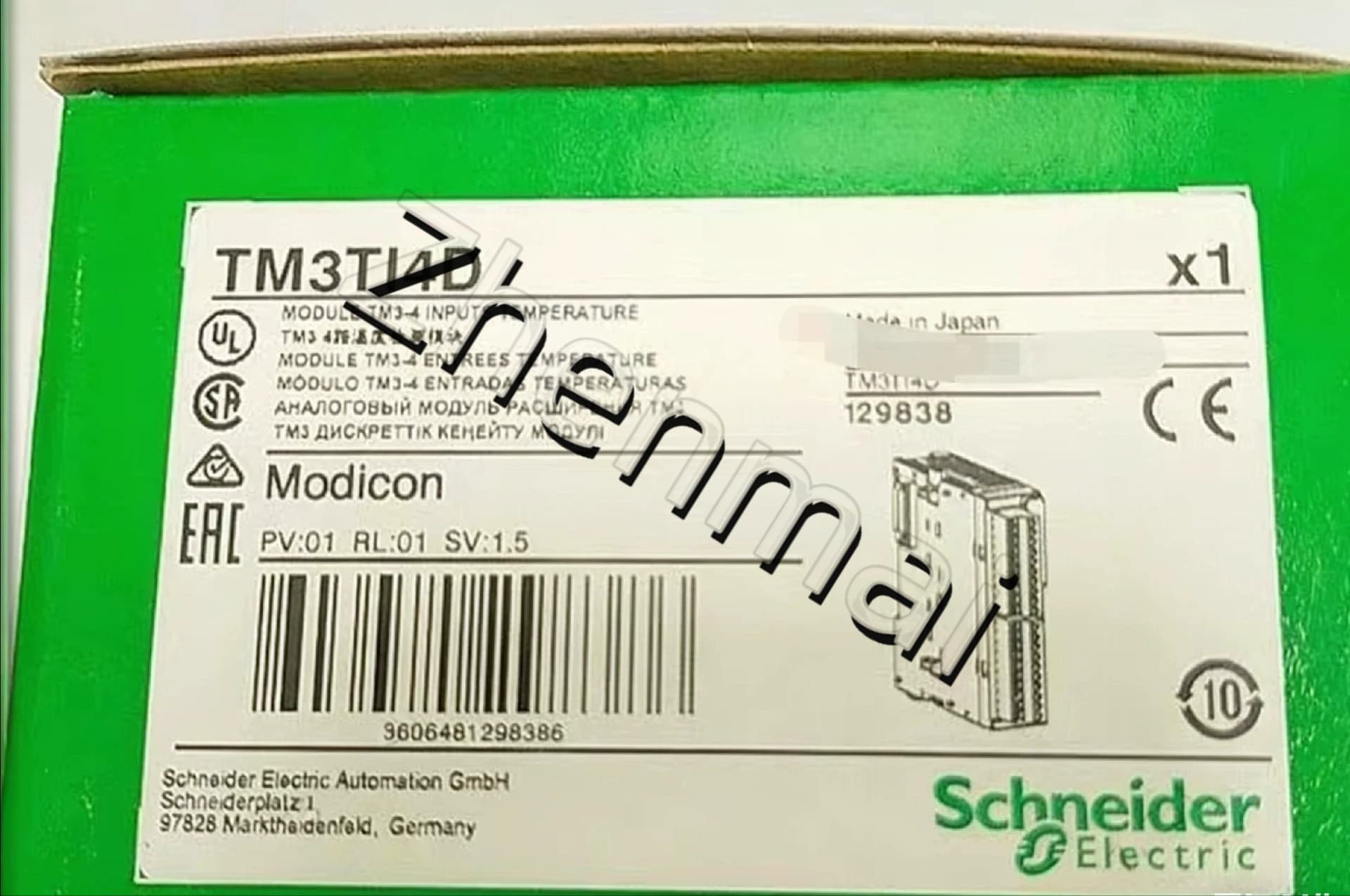 100% úrnua, bunaidh agus fíor Schneider TM3TI4D Tiontairí minicíochta, scoradáin chiorcaid, teagmhálaithe, feistí cosanta
