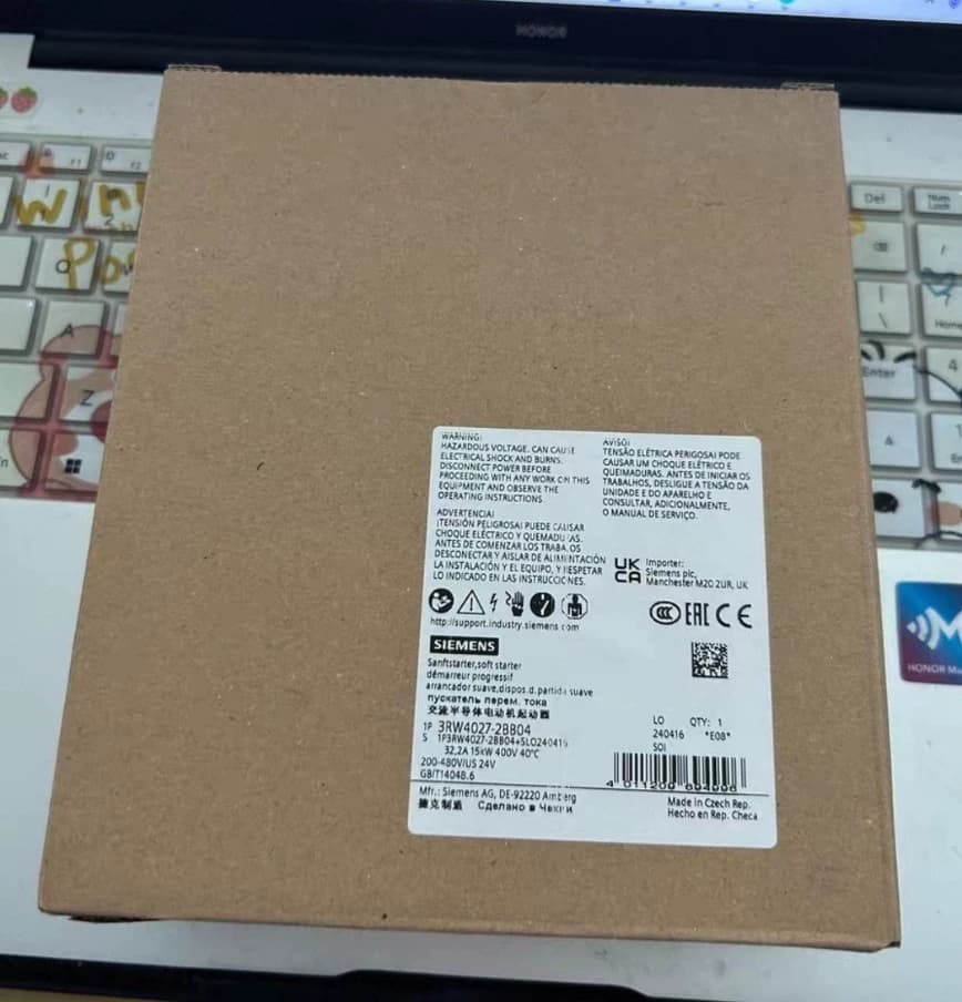 Siemens 3RW4027-2BB04 Tosaitheoir Bog SIRIUS SOFT STARTER