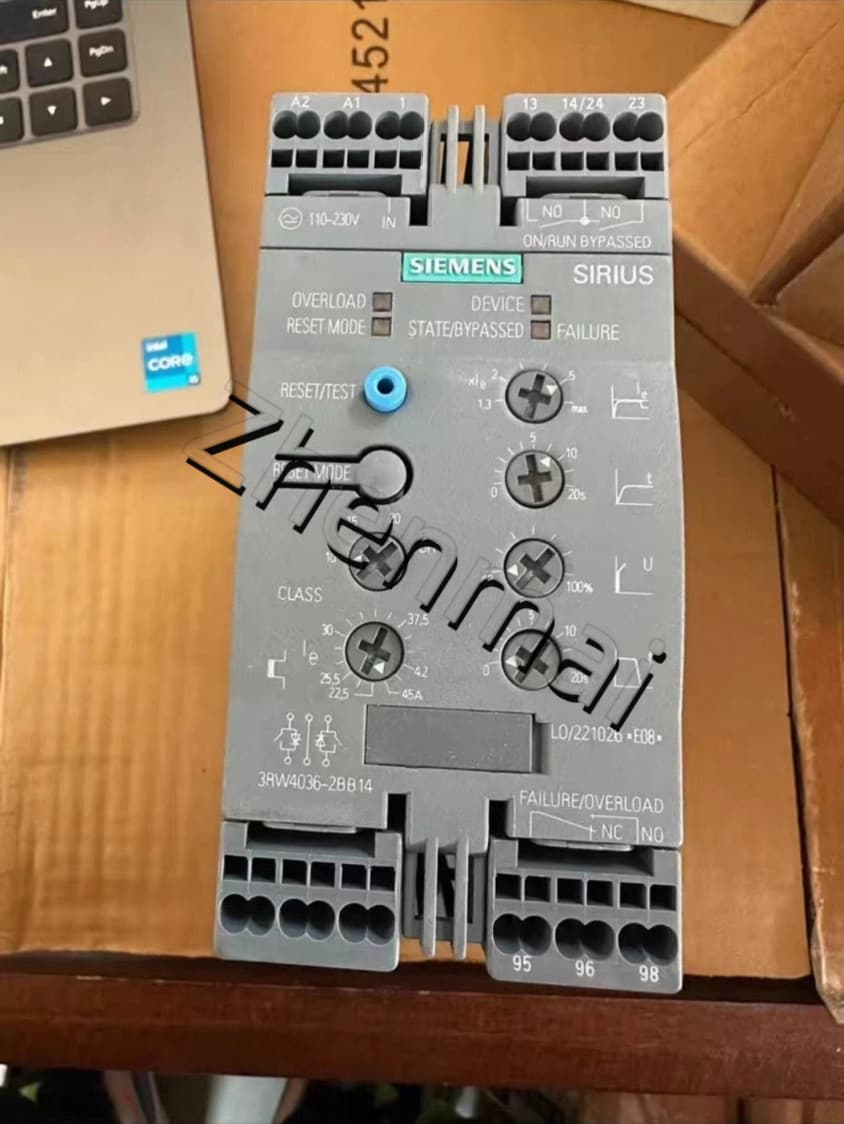 Siemens 3RW4036-2BB14 Tosaitheoir Bog SIRIUS SOFT STARTER