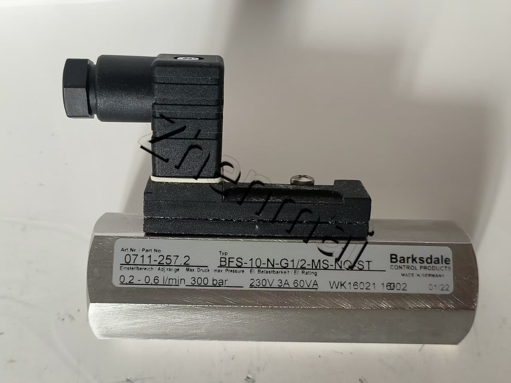 Barksdale Bunaidh Nua Branda 0711-257.2 Braiteoir brú Lasc leibhéal Lasc sreafa Lasc brú Loingseoireacht tapa