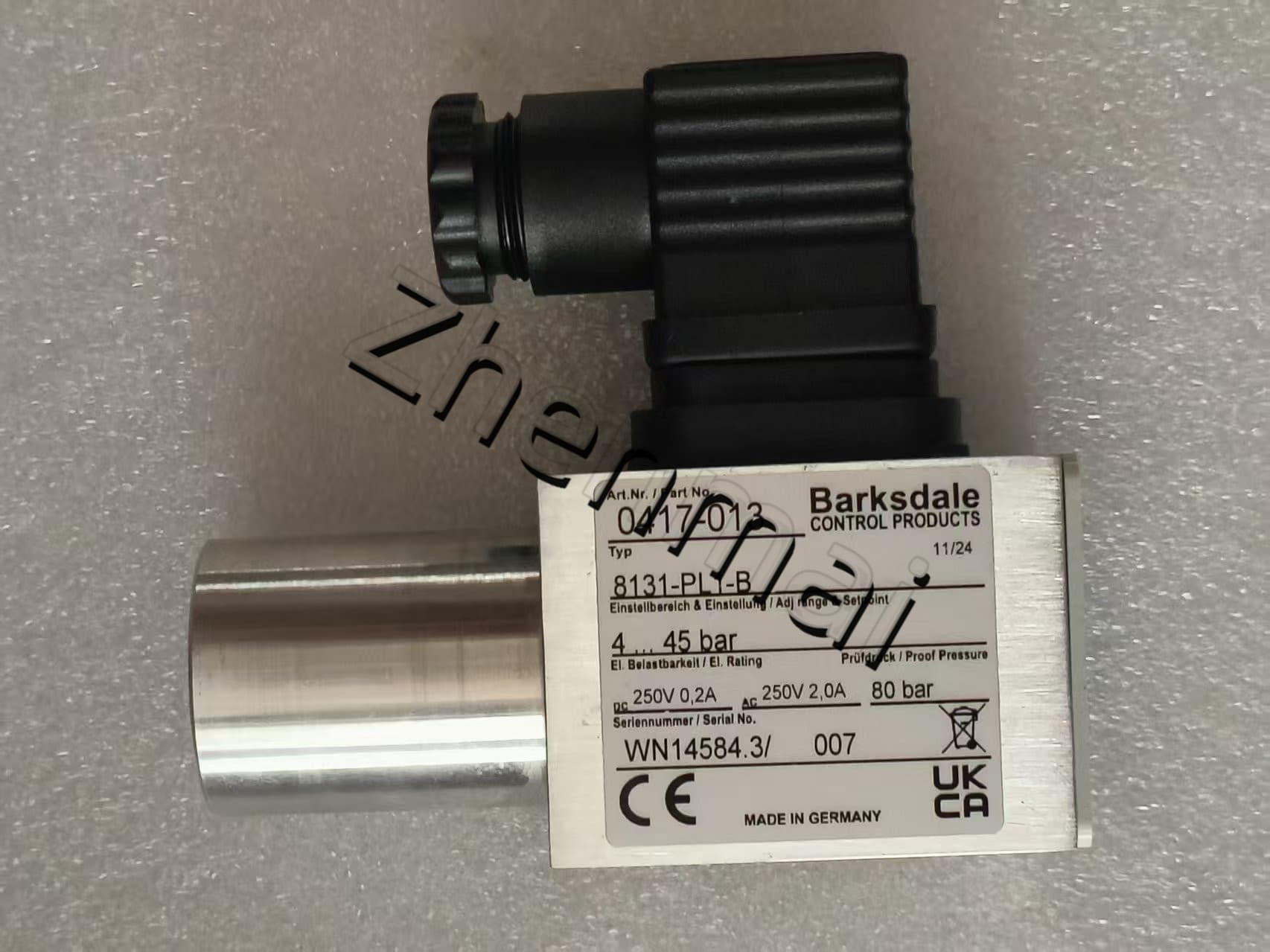 Barksdale Bunaidh Nua Branda 8131-PL1-B 0417-013 Braiteoir brú Lasc leibhéal Lasc sreafa Lasc brú Loingseoireacht tapa