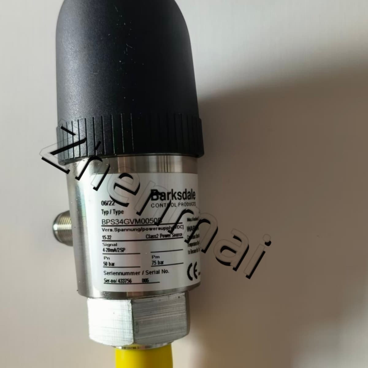 Branda Bunaidh Nua Barksdale BPS34GVM0050B Braiteoir brú Lasc leibhéal Lasc sreafa Lasc brú Loingseoireacht tapa