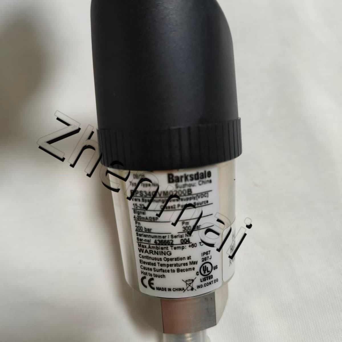 Barksdale Bunaidh Nua Branda BPS34GVM0200B Braiteoir brú Lasc leibhéal Lasc sreafa Lasc brú Loingseoireacht tapa