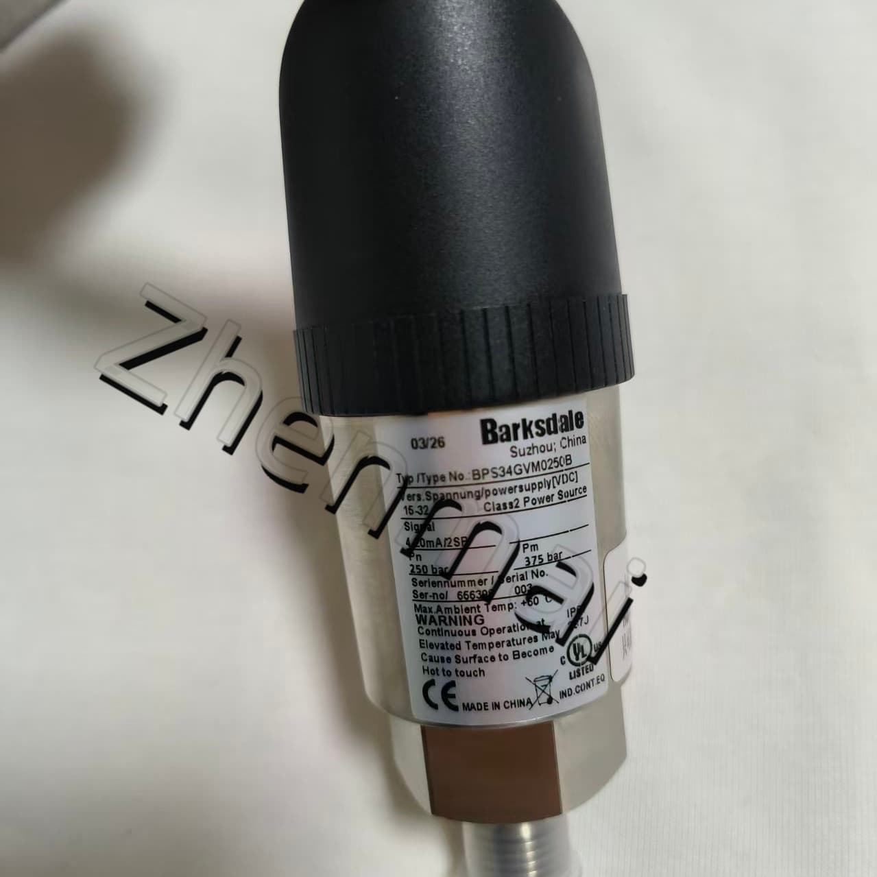 Branda Bunaidh Nua Barksdale BPS34GVM0250B Braiteoir brú Lasc leibhéal Lasc sreafa Lasc brú Loingseoireacht tapa