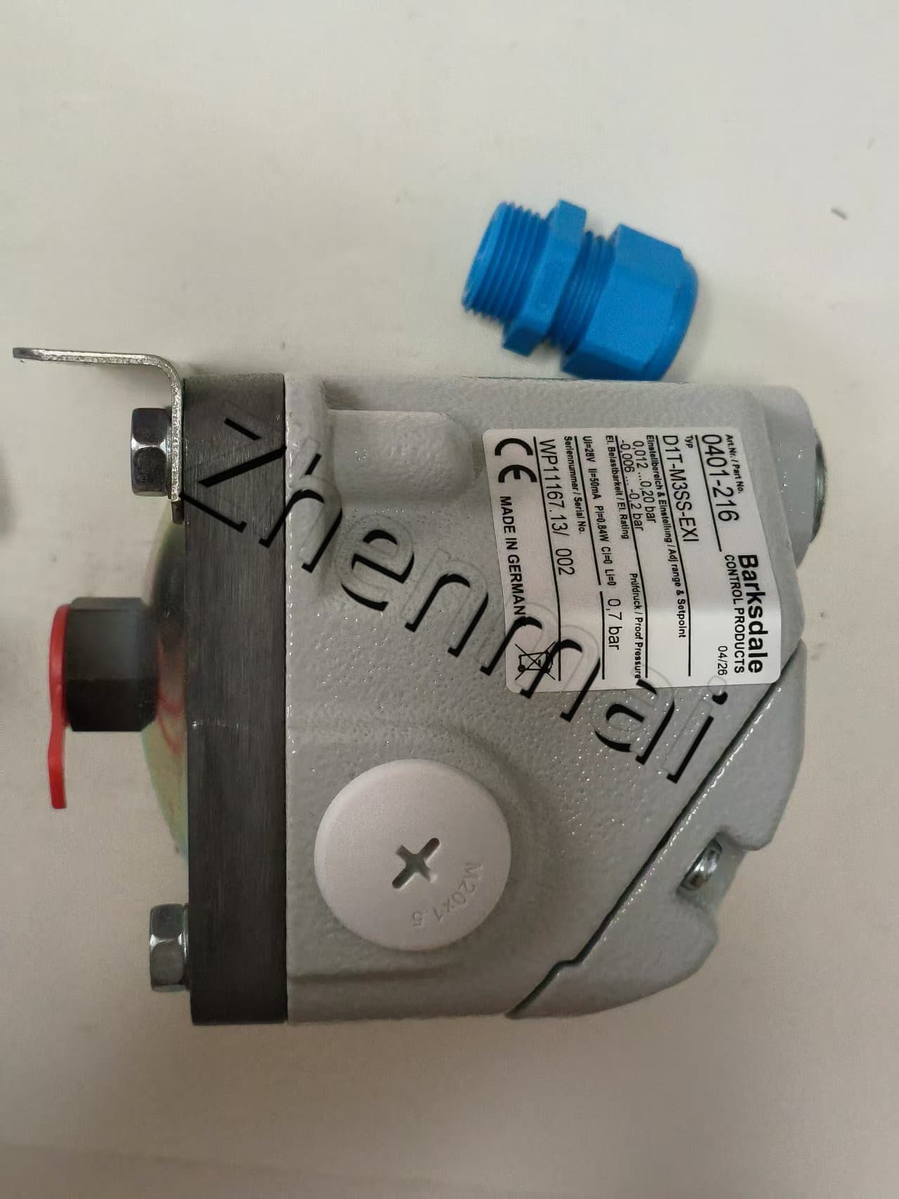 Barksdale Bunaidh Nua Branda D1T-M3SS-EXI 0401-216 Braiteoir brú Lasc leibhéal Lasc sreafa Lasc brú Loingseoireacht tapa