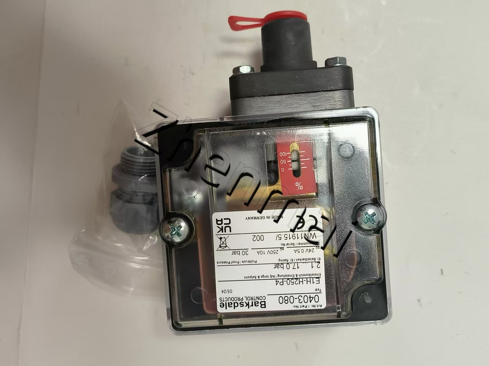 Barksdale Bunaidh Nua E1H-H250-P4 0403-080 Braiteoir brú Lasc leibhéal Lasc sreafa Lasc brú Loingseoireacht tapa