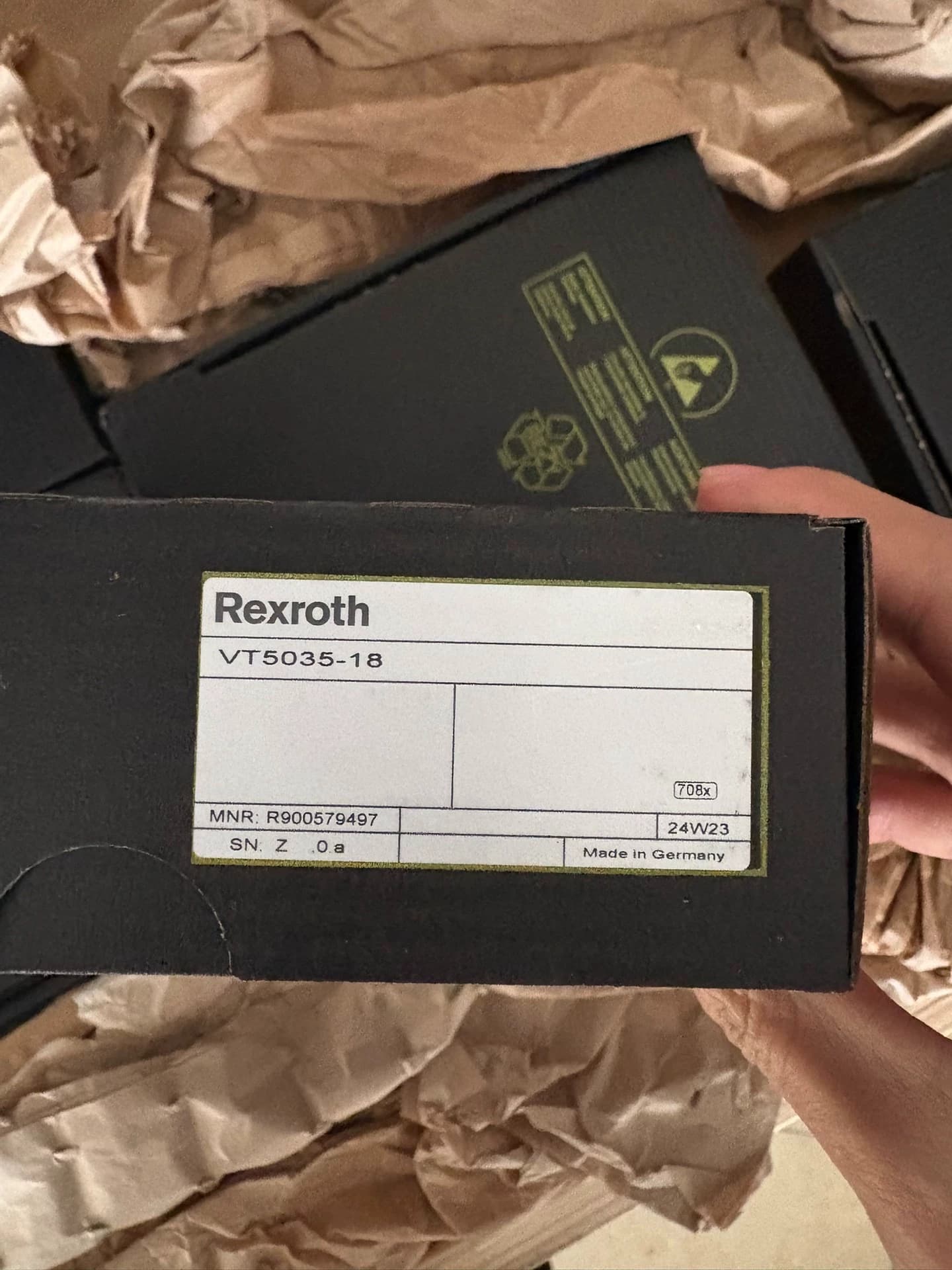 Amplifier Tiomántán Servo Bosch Rexroth Bunaidh Nua Branda, bord amplifier VT5035-18 Servo Motor Fast Shipping