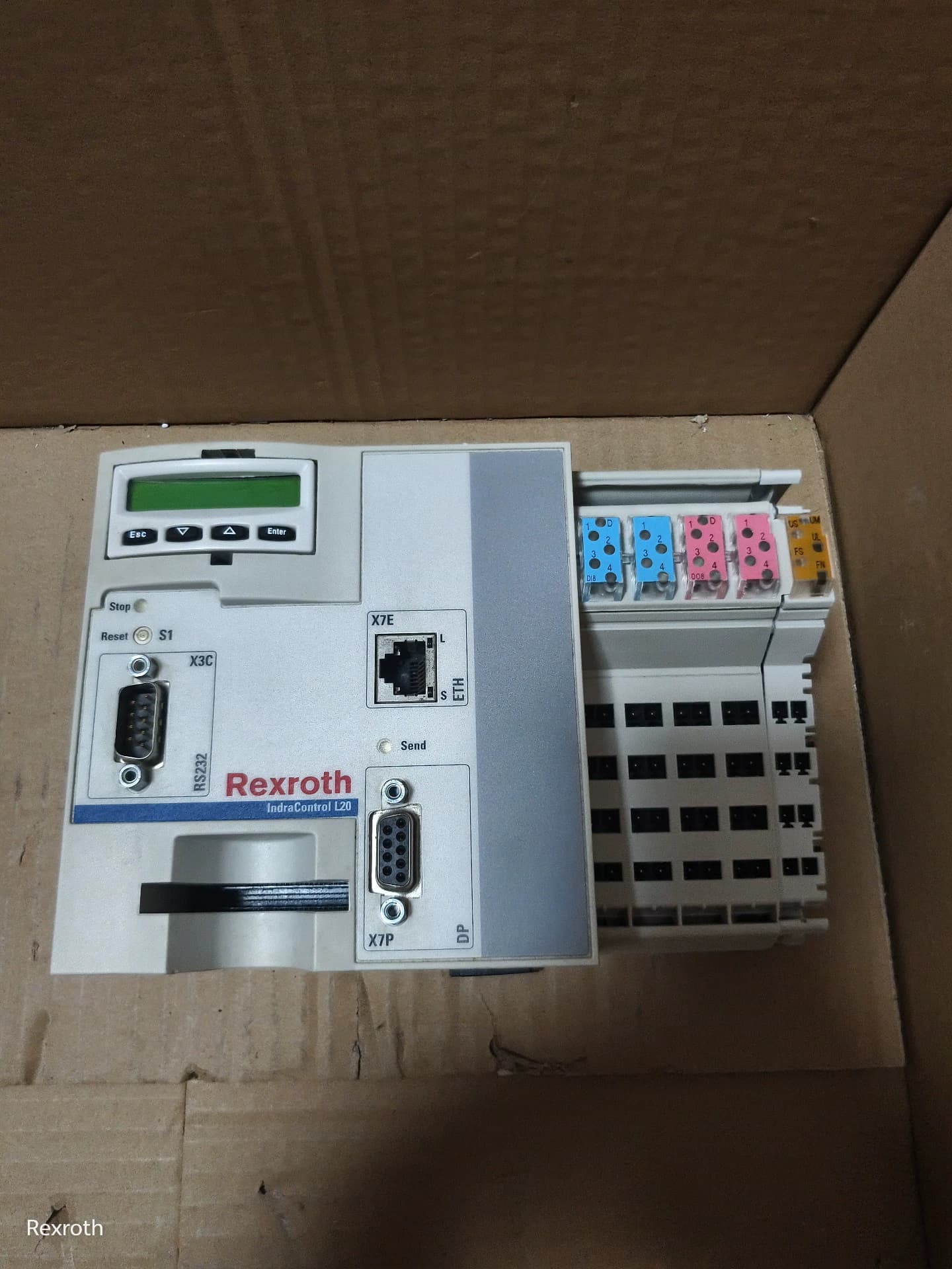 Tiomántán Servo Bunaidh Nua Bosch Rexroth CML20.1-NP-120-NA-NNNN-NW Servo Motor Shipping Fast