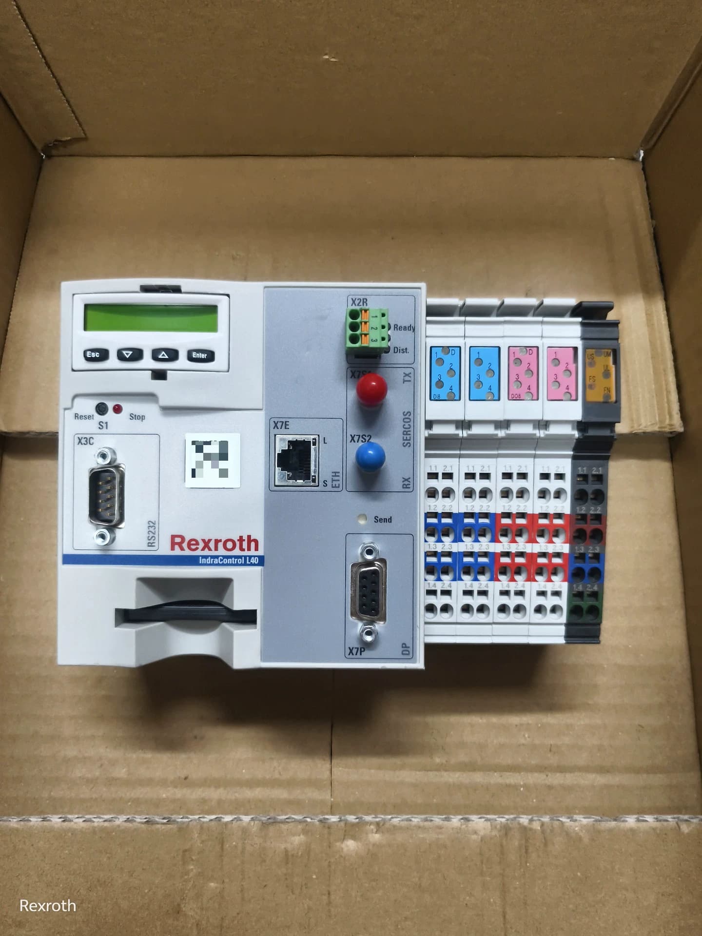 Tiomántán Servo Bunaidh Nua Bosch Rexroth CML40.2-SP-330-NA-NNNN-NW Servo Motor Shipping Fast