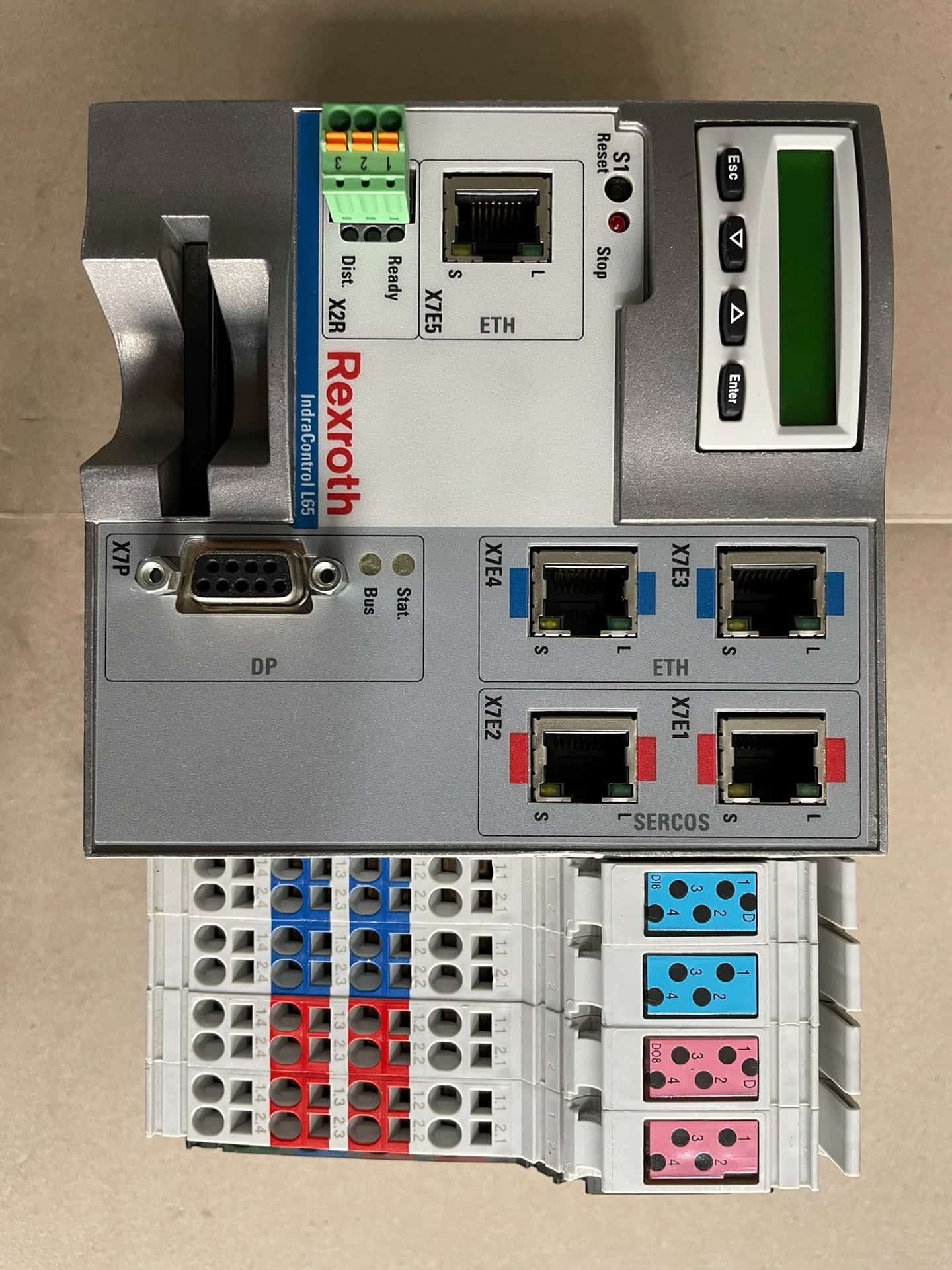 Tiomántán Servo Bunaidh Nua Bosch Rexroth CML65.1-3P-500-NA-NNNN-NW Servo Motor Shipping Fast