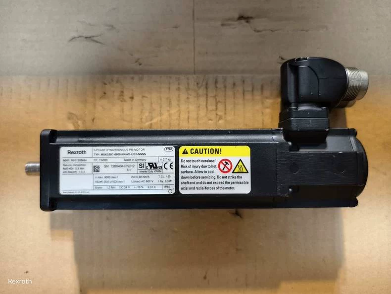 Tiomántán Servo Bunaidh Nua Bosch Rexroth MSK030C-0900-NN-M1-UG1-NNNN Servo Motor Fast Shipping
