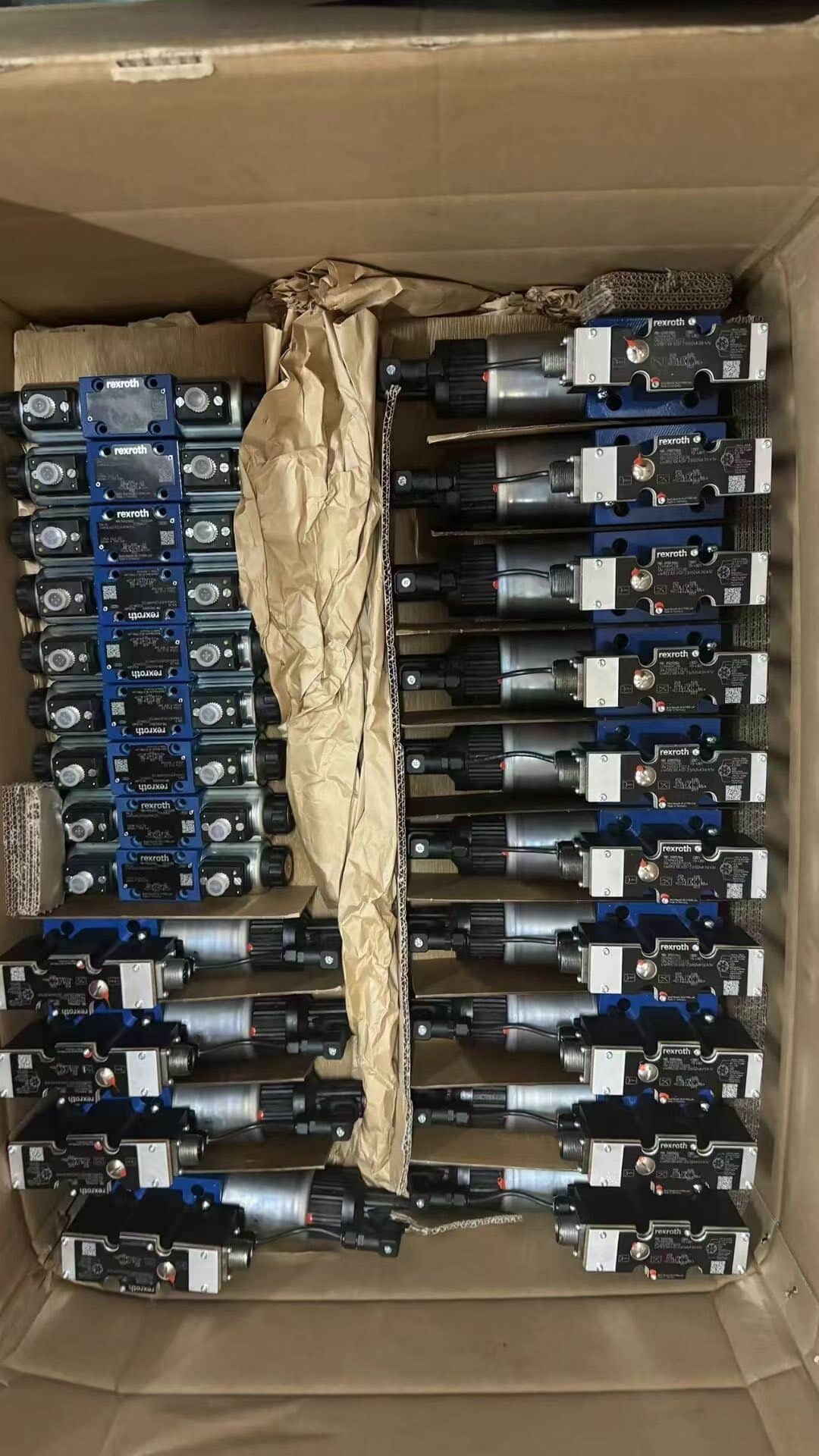 Tiomántán Servo Bunaidh Nua Bosch Rexroth Comhla comhréireach 4WS2EM10-5X/5B11XHT315K31EV Servo Motor Shipping Fast